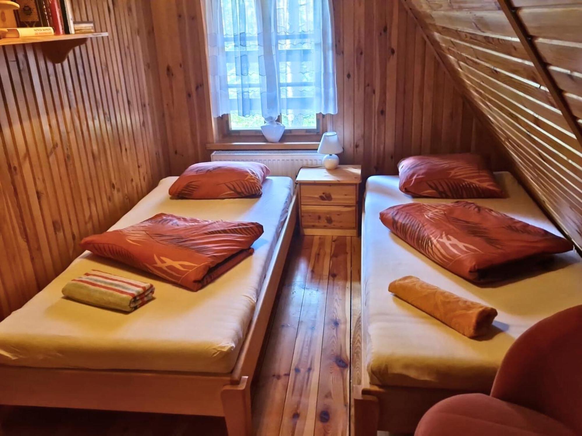 Ferienhaus Marianna Am See Mit Gratis Sauna, Ruderboot & Wlan Krzywonoga Exterior foto