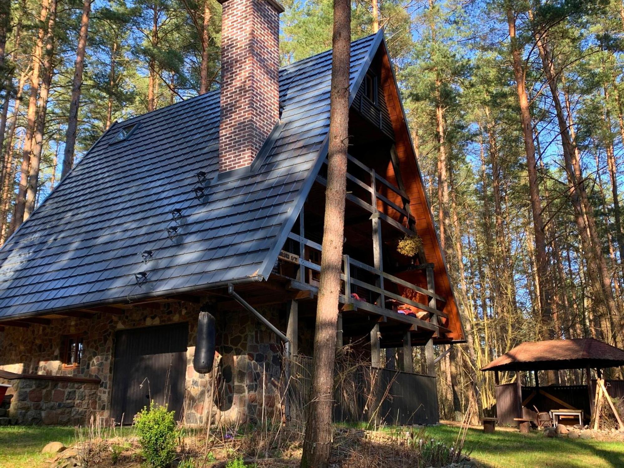 Ferienhaus Marianna Am See Mit Gratis Sauna, Ruderboot & Wlan Krzywonoga Exterior foto