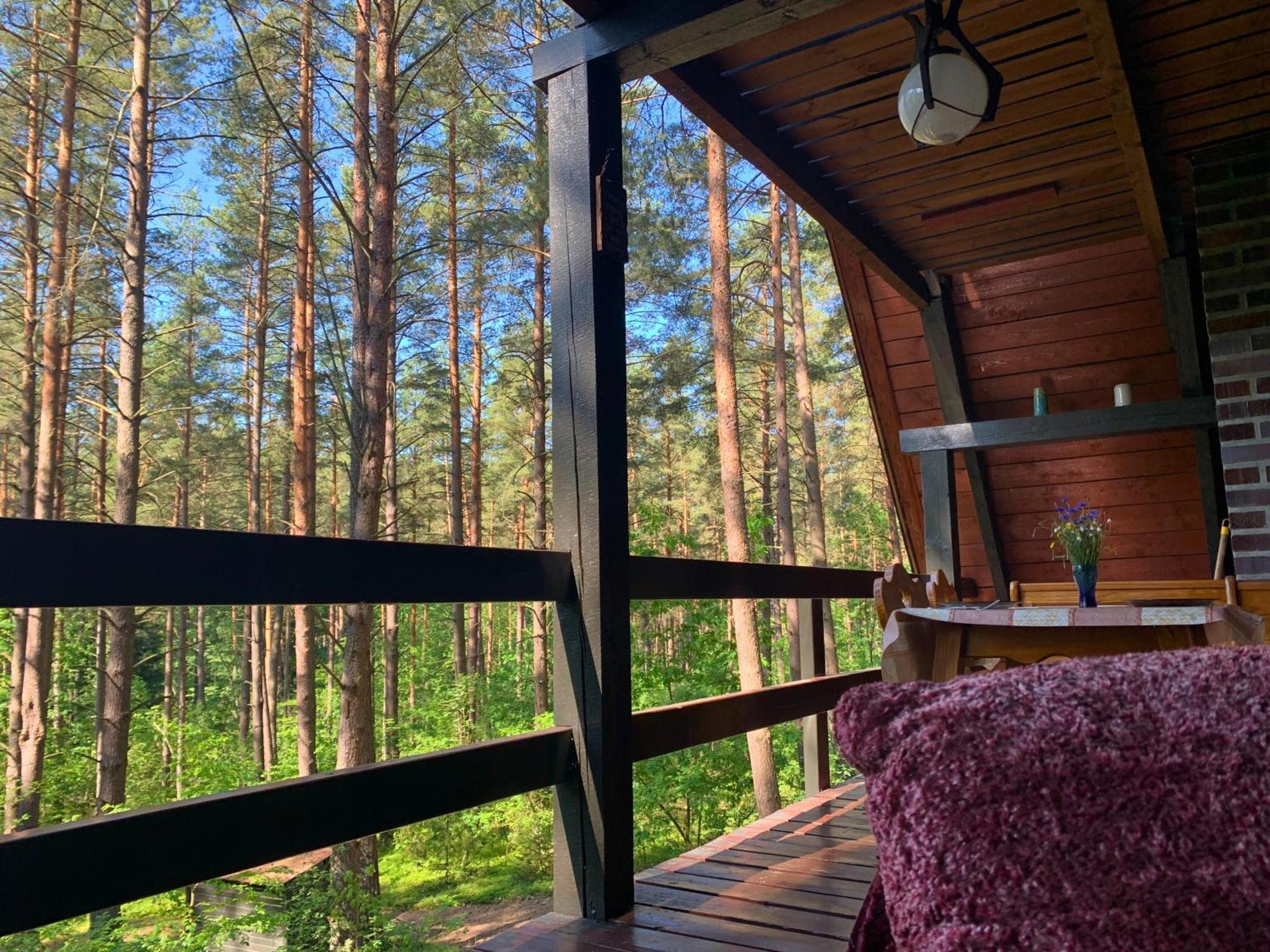 Ferienhaus Marianna Am See Mit Gratis Sauna, Ruderboot & Wlan Krzywonoga Exterior foto