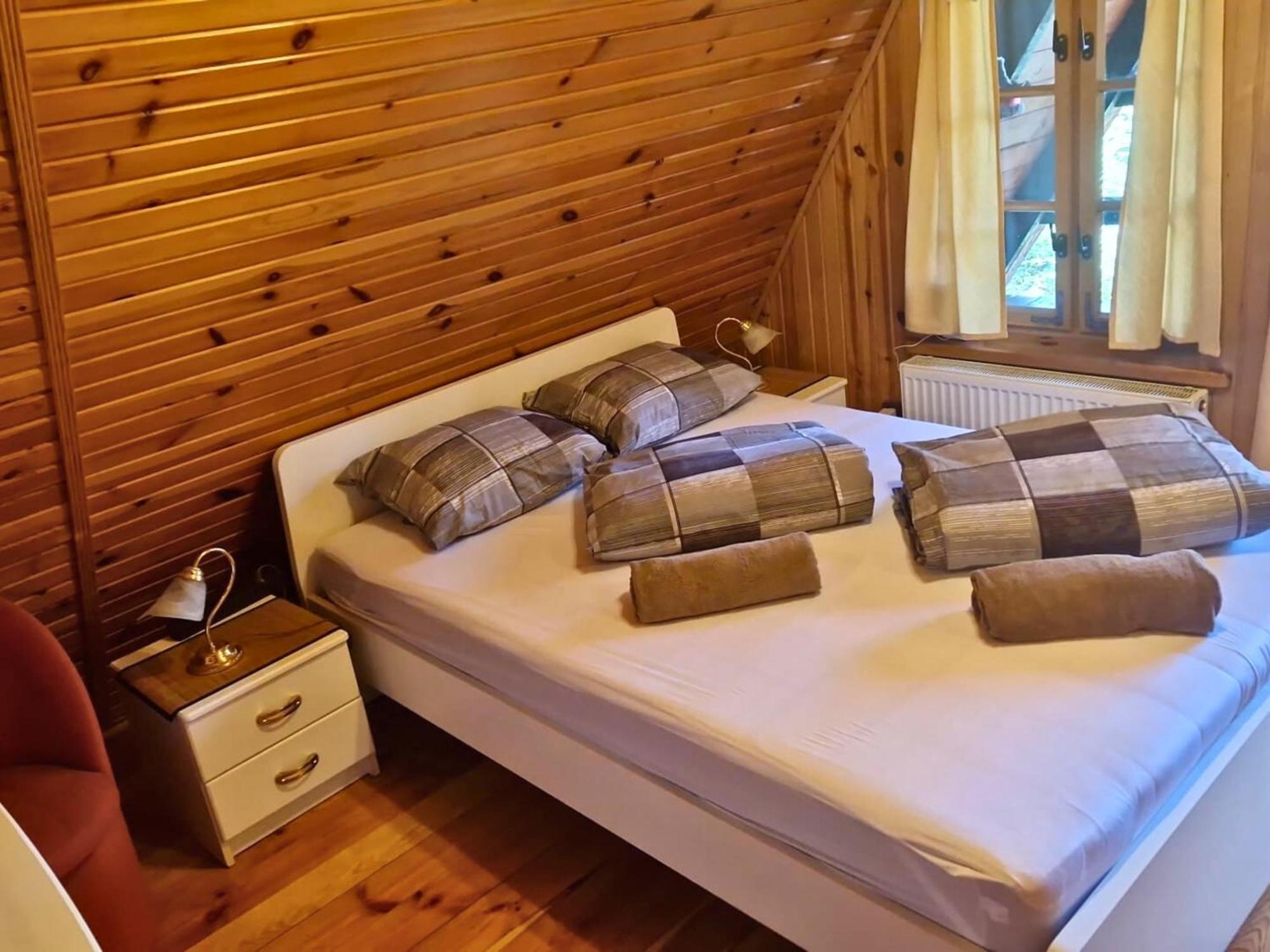 Ferienhaus Marianna Am See Mit Gratis Sauna, Ruderboot & Wlan Krzywonoga Exterior foto