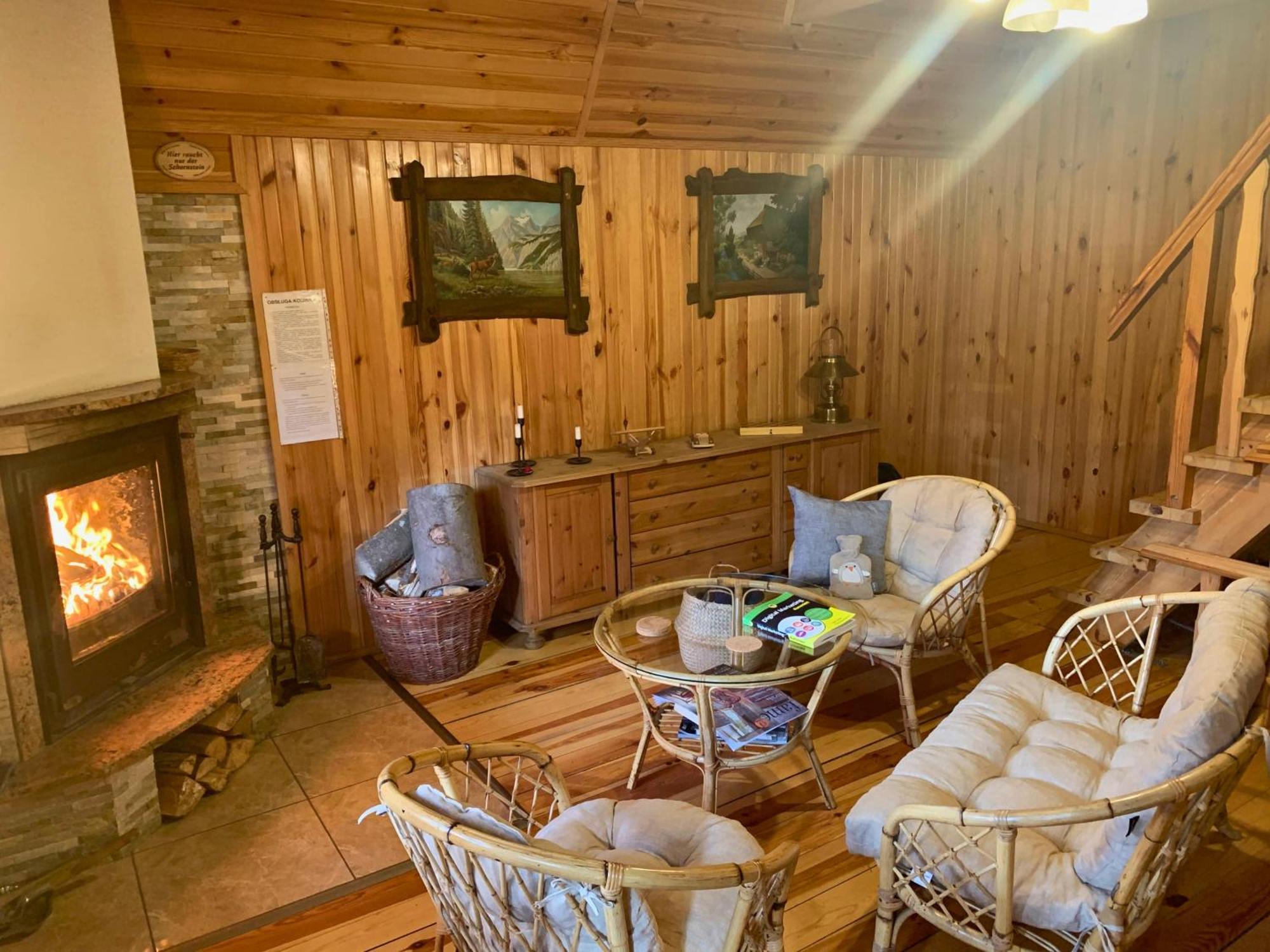 Ferienhaus Marianna Am See Mit Gratis Sauna, Ruderboot & Wlan Krzywonoga Exterior foto
