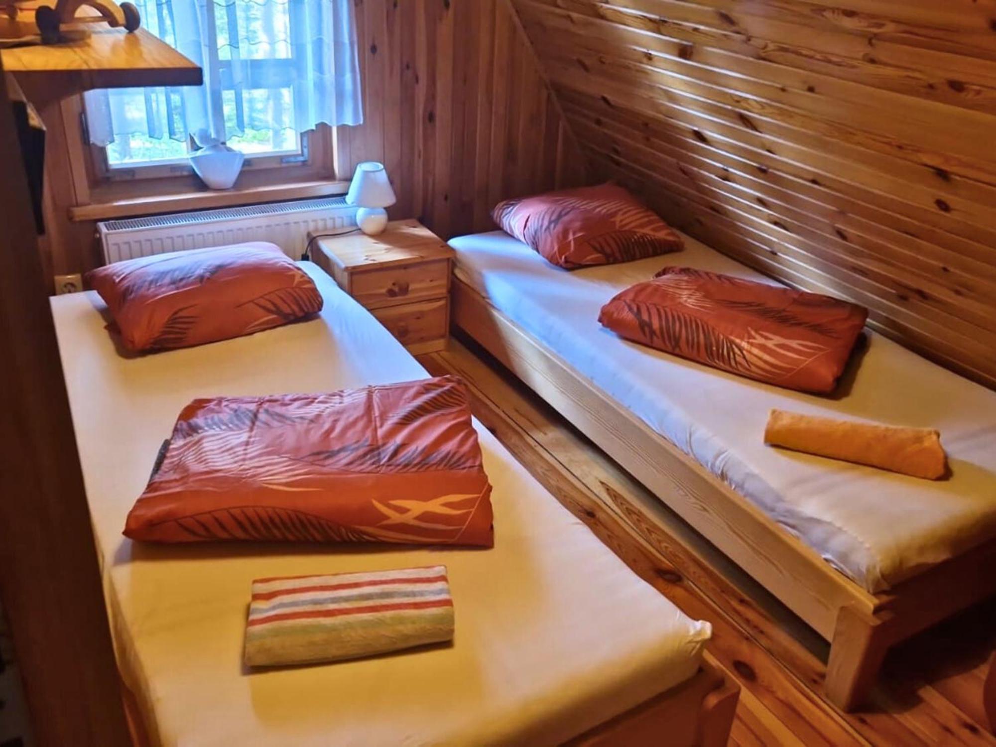 Ferienhaus Marianna Am See Mit Gratis Sauna, Ruderboot & Wlan Krzywonoga Exterior foto