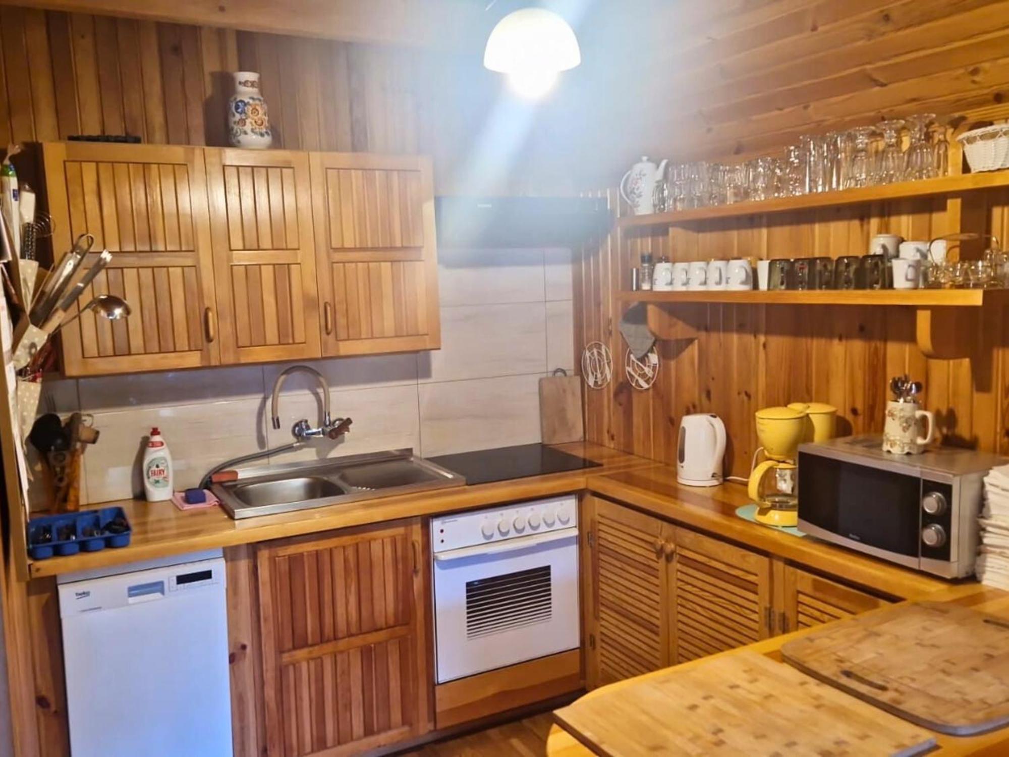 Ferienhaus Marianna Am See Mit Gratis Sauna, Ruderboot & Wlan Krzywonoga Exterior foto